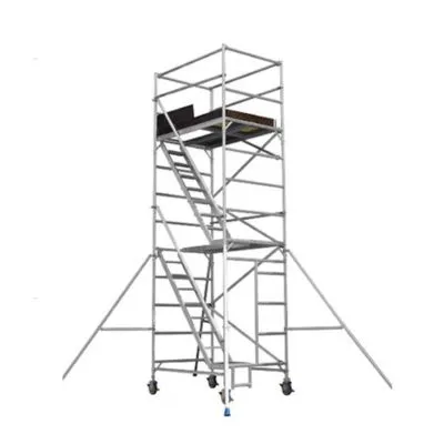 Aluminium scaffolding