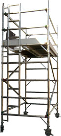 Aluminium Scaffolding: working heights