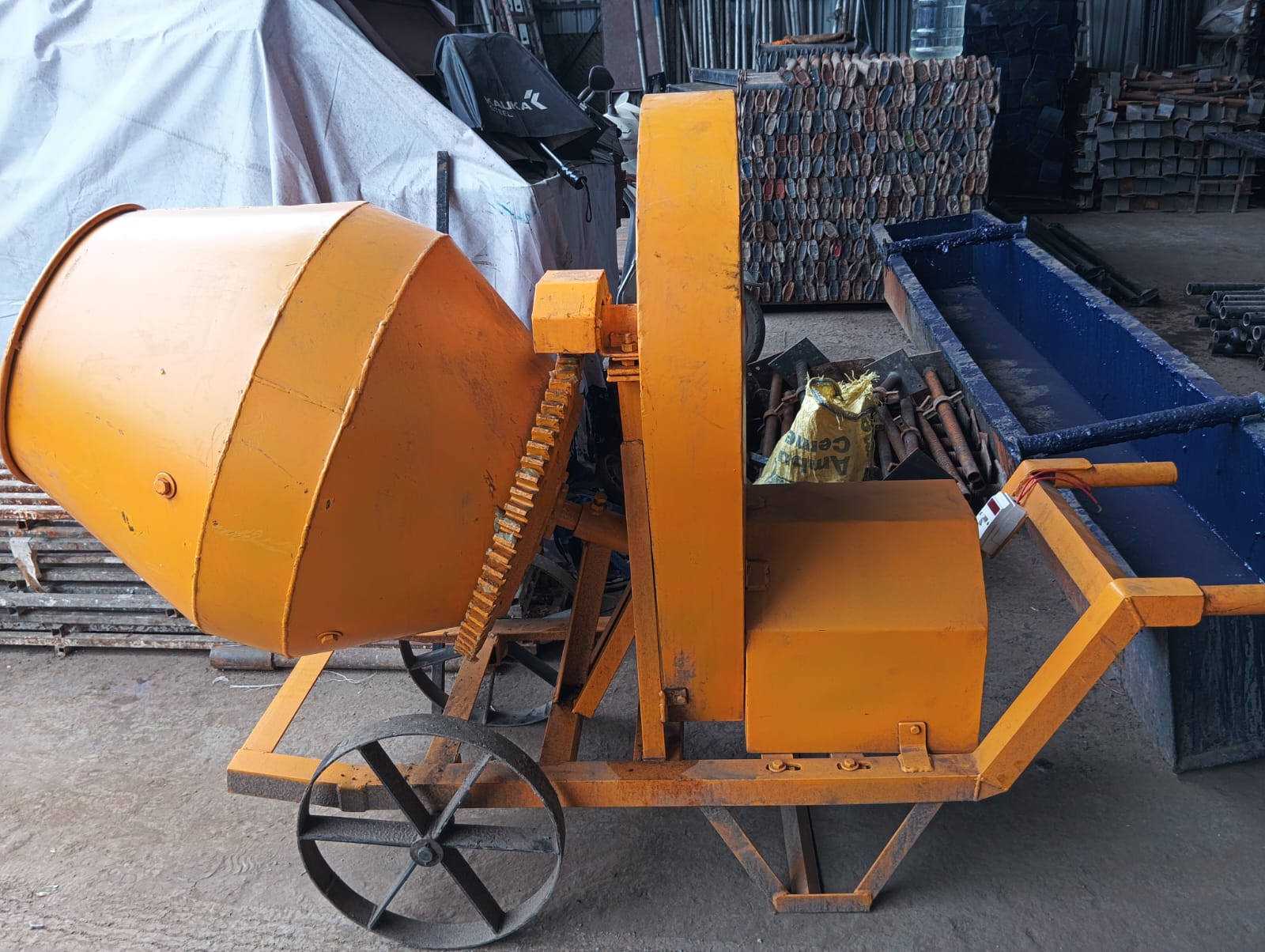 Portable Half Bag Concrete Mixer