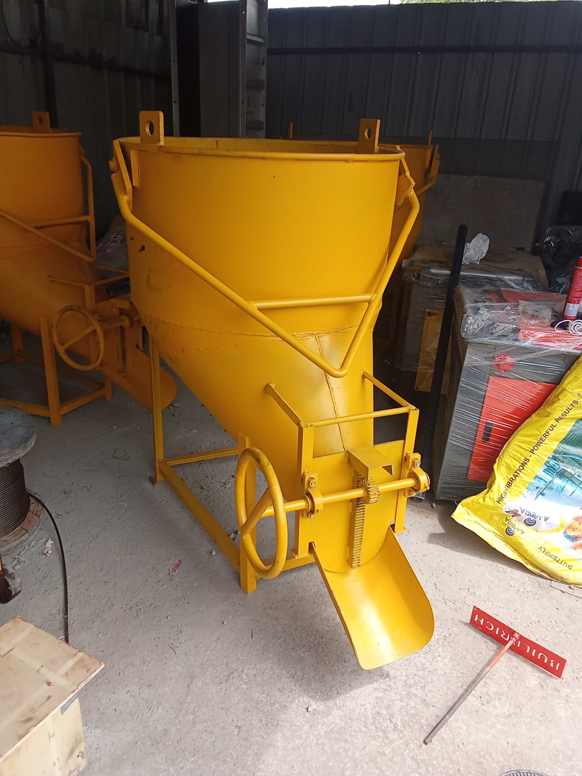 Tower Crane Concrete Bucket